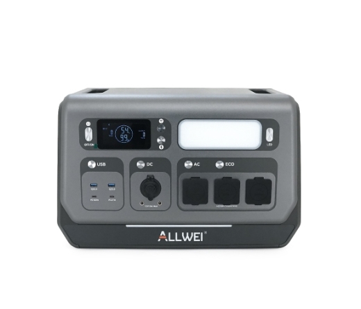 Портативна зарядна станція ALLWEI SGR-PPS2400-2PRO, 2400W/2048Wh LiFePO₄, MPPT 500W max ХТ60/12 – 60 В/10 А, 2xDC5521-12V-12A, 23.5 кг (SGR-PPS2400-2PRO) - 1