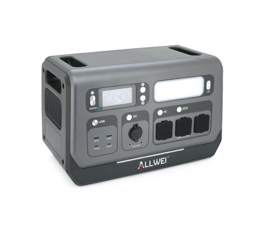 Портативна зарядна станція ALLWEI SGR-PPS2400-2PRO, 2400W/2048Wh LiFePO₄, MPPT 500W max ХТ60/12 – 60 В/10 А, 2xDC5521-12V-12A, 23.5 кг (SGR-PPS2400-2PRO) - 2