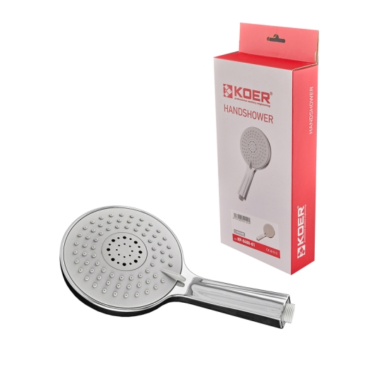 Лійка для душу KOER KP-0408-01 5 функцій ХРОМ (KR5412) - 4