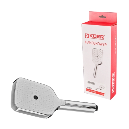 Лійка для душу KOER KP-0412-01 3 функції ХРОМ (KR5416) - 4
