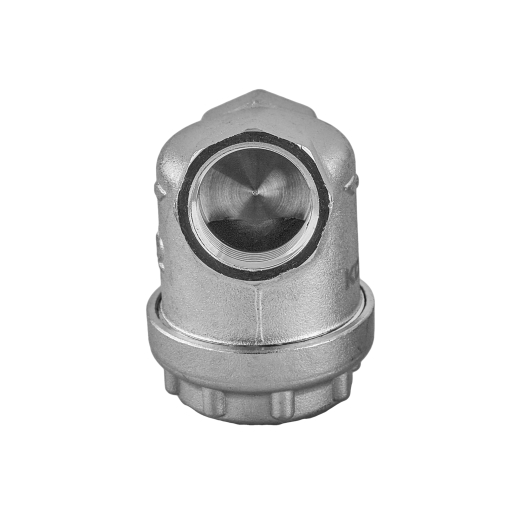 Фільтр грубої очистки 1/2" універсальний нікельований KOER KR.F03-1/2.N (KR5471) - 3