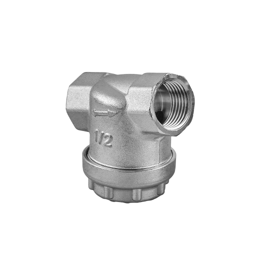 Фільтр грубої очистки 1/2" універсальний нікельований KOER KR.F03-1/2.N (KR5471) - 4