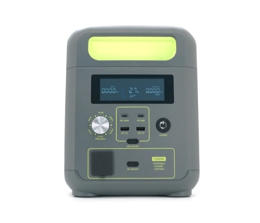 Портативна зарядна станція FOSSiBOT F1200, 1200W/1024Wh LiFePO₄, MPPT 200W max, CarPort-12V-10A, 2xAC230V, 2xUSB-A-18W, 2xUSB-C-100W, Wi-Fi, 2 мм, 11,5 кг - 2