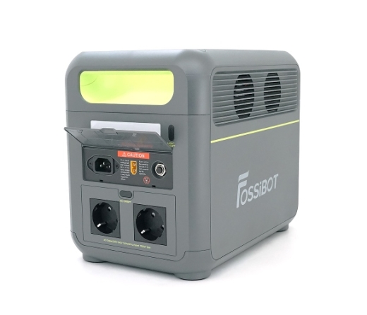 Портативна зарядна станція FOSSiBOT F1200, 1200W/1024Wh LiFePO₄, MPPT 200W max, CarPort-12V-10A, 2xAC230V, 2xUSB-A-18W, 2xUSB-C-100W, Wi-Fi, 2 мм, 11,5 кг - 4