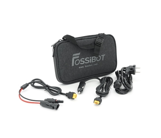 Портативна зарядна станція FOSSiBOT F1200, 1200W/1024Wh LiFePO₄, MPPT 200W max, CarPort-12V-10A, 2xAC230V, 2xUSB-A-18W, 2xUSB-C-100W, Wi-Fi, 2 мм, 11,5 кг - 5