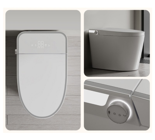 Напольный унитаз-биде KOER TB-0202 SMART с электронным управлением 680x405x455mm со встроенным бачком (KR6072) - 10