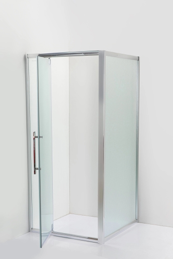Душова кабіна AquaStream Ethos 100SR розпашна, 100*80*190, матова (18808) - 2