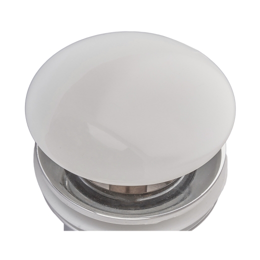 Донний клапан для раковини KOER PW-07-11 1 1/4'' з переливом автоматичний СLICK-СLACK (KR5784) - 5