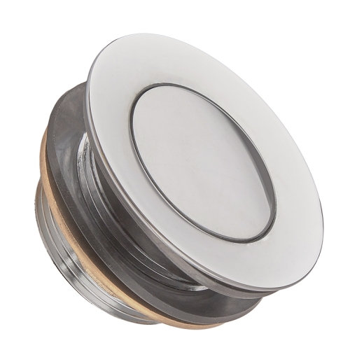 Донний клапан для ванни KOER PW-06-01 1 1/2'' автоматичний (СLICK-СLACK) (Колір хром) (KR5799) - 5