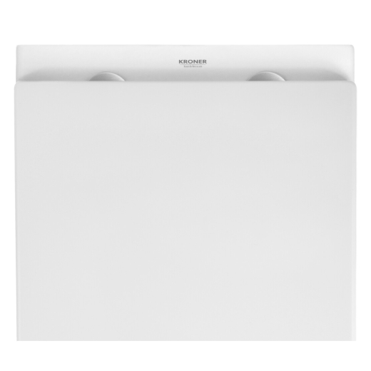 Комплект 4 в 1: Інсталяція GROHE Solido 3 в 1 3884966Q + Унітаз безобідковий Kroner Armada WHI513636 TORNADO 3884966KA51T (CV037780) - 11