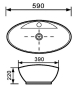 Раковина Invena Feme, білий (CE-10-001) - 3