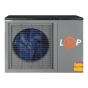 Тепловий насос LogicPower повітря-вода LP INV-16 інверторний (20892) - 1