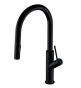 Змішувач для кухні Omnires Bend matt black (BE6455BL) - 1
