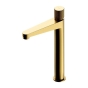 Змішувач для умивальника Omnires Contour високий, gold (CT8012GLB) - 1