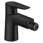 Cмеситель для биде Hansgrohe Talis E с донным клапаном, черный матовый 71720670 - 1