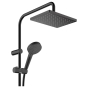 Душова система Hansgrohe Vernis Shape з термостатом, чорний матовий 26286670 - 2