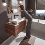 Cмеситель для умывальника Hansgrohe Vivenis черный матовый 75042670 - 2