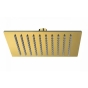 Верхний душ VALVEX Carre 250x250 без кронштейна, золото 2455590 - 1