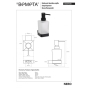 Дозатор для рідкого мила BEMETA Nero білий/чорний 135009040 - 2