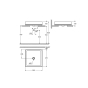 Умивальник GROHE Cube Ceramic 50 білий (3948100H) - 2