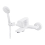 Смеситель для ванны Perla Jack белый (PBZ6304W) - 1