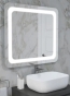 Зеркало с подсветкой Volle Luna Tanga 60x70см, с сенсорным выключателем (1648.52126700) - 3