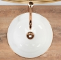 Умивальник Rea Stella ROSE GOLD EDGE накладний білий REA-U7444 - 3
