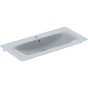 Умивальник накладний Geberit Selnova Square 100х48, білий (500.997.00.1) - 1