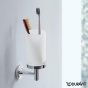 Стакан для зубных щеток Duravit Starck T, хром (0099311000) - 2