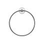 Полотенцедержатель Duravit Starck T, хром (0099471000) - 1