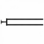 Полотенцедержатель Duravit Starck T 465, черный матовый (0099414600) - 1