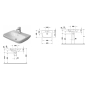 Умывальник подвесной Duravit Durastyle 60х44 см, белый (2319600000) - 4