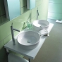 Умивальник на стільницю Duravit Starck 2 без переливу 44 см, білий (2321440000) - 2