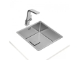 Кухонна мийка Teka FlexLinea RS15 40.40 полірована (115000014) - 2