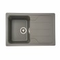 Кухонна мийка Platinum Verona (7850VERONA_GrayMonsoon) матова сірий мусон, без сифону - 3
