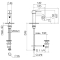Смеситель для умывальника Dornbracht Meta Platinum matt (33522660-06) - 2