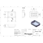 Умывальник Miraggio Monaco 600C MIR0000219 матовый - 2