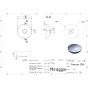 Умивальник Miraggio Palermo MIR0000231 матовий - 2