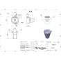 Умивальник Miraggio Smart MIR0000241 матовий - 3