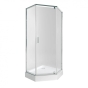 Набір Qtap душова кабіна Scorpio CRM10995-AC6 Clear 212x90x90см + піддон Diamond 309912 90x90x12 см із сифоном (SCOCRM10995AC6SET) - 1