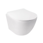 Унітаз підвісний Qtap Jay Ultra Quiet із сидінням Soft-close (QT07335177W) - 1