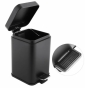 Ведро для мусора YOKA MUTI BLACK (CH.MUTI-BLK) 3л. для ванной комнаты - 4