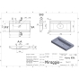Умывальник Miraggio Varna 800 MIR0000259 матовый - 3