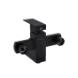 Смеситель для ванны Kroner KRP Edelstahl Kubus-SCH060 чёрный (CV025652) - 2