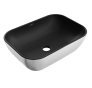 Умивальник MEXEN Rita Black Silver (MEX-21084574) - 1