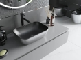Умивальник MEXEN Rita Black Silver (MEX-21084574) - 3