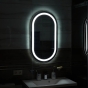 Зеркало с подсветкой LED Global Glass в ванную комнату MR-6 600х1000 - 5