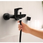 Смеситель для ванной Hansgrohe Rebris E черный матовый 72450670 - 2