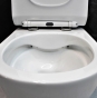 Унітаз підвісний Dusel AREZ DWHT10210230R із сидінням Slim Soft-Close (DUS802301) - 11