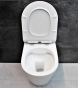 Унітаз підвісний Dusel AREZ DWHT10210230R із сидінням Slim Soft-Close (DUS802301) - 12